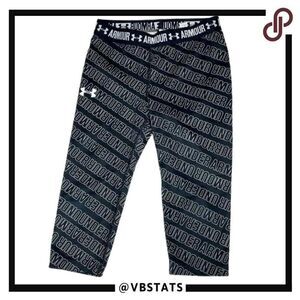 Boy's Medium Under Armour Black-White Bottoms‎